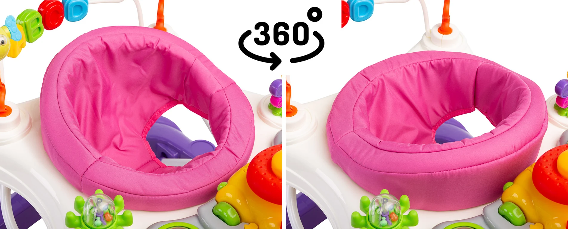Дитячі ходунки Caretero Stepp Purple